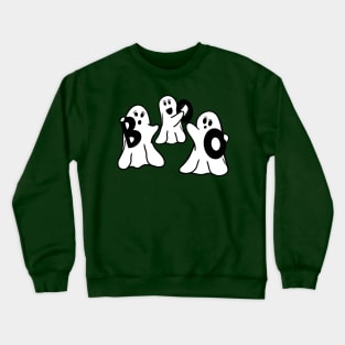 Boo! Halloween ghosts Crewneck Sweatshirt